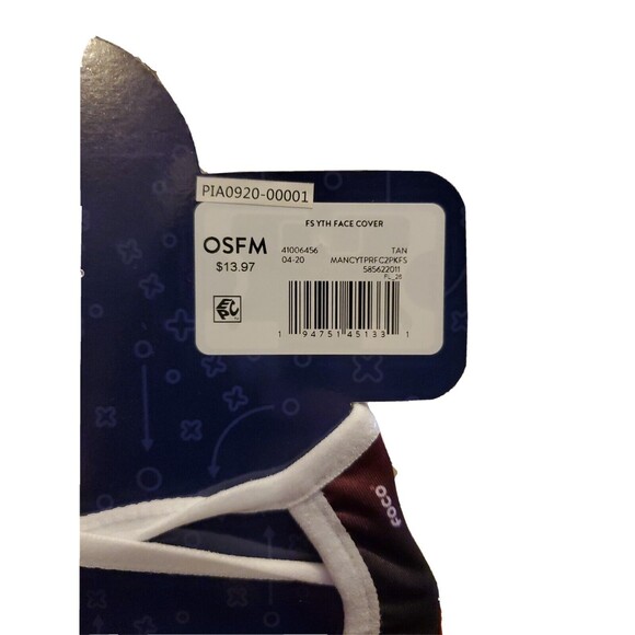 Collegiate Florida State University FSU Youth Face Cover 2-Pack - Picture 3 of 3